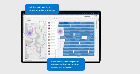 Optimise resources with interactive schedule board
